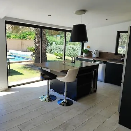 빌라 Maison Avec Piscine Proche Plage 식스포즈레스플라지스